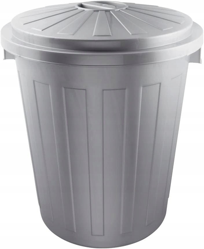 Kosh plehrash OKT Supermax, 50L, plastikë, gri