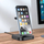 Karikues wireless Hoco Graceful CW43 3in1, USB C, për Apple, i zi