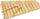 Ksilofon druri GoKi Wooden Xylophone, 34.5cm, me shkopinj, ngjyrë druri natyrale
