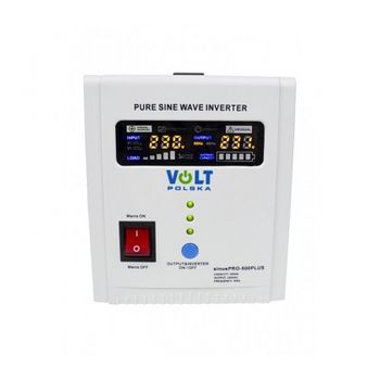 UPS Volt Polska Sinus PRO 500, 350W, për kaldaja ngrohje, i bardhë