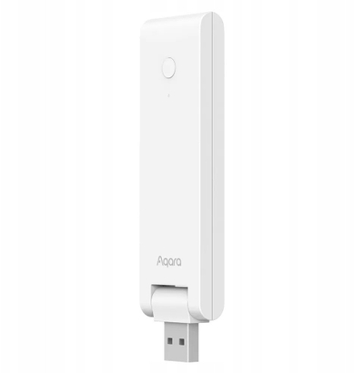 Hub smart Easygates Aqara M100, Wi-Fi 6, Zigbee Thread Bluetooth, i bardhë