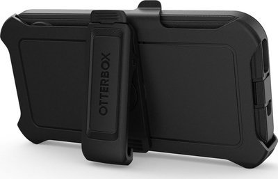Mbulesë telefoni OtterBox Defender Google Pixel 9 Pro, mbrojtje e fortë, me klips brezi, ngjyrë e zezë