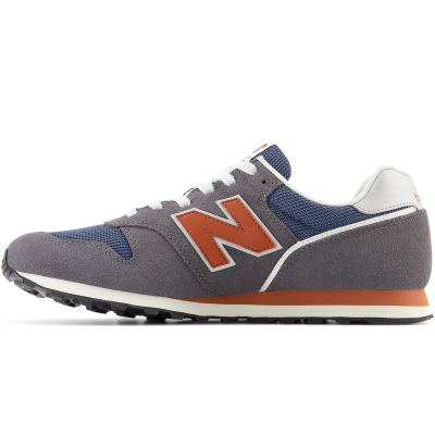 Atlete New Balance ML373, lëkurë edhe tekstil, taban gome, me shumë ngjyra