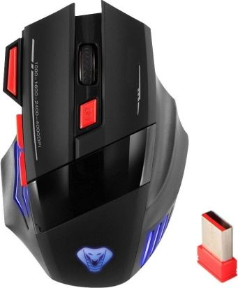 Mouse gaming Cobra Pro Gorn RF i madh, wireless, 4000 DPI, i zi