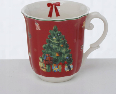 Filxhan Boltze Xmas Delight Pattern 2, qeramike, 350 ml, i kuq