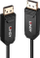 Kabllo DisplayPort Lindy Fiber Optic Hybrid DP 2.0, 50m, i zi