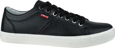 Atlete Levi's Woodward Trainers, poliuretani, shollë gome, të zeza