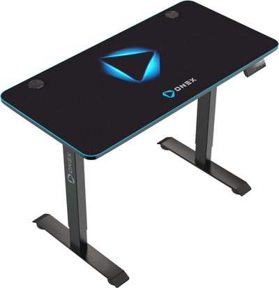 Tavolinë gaming elektrike ONEX GDE1200SH, rregullim lartësie, mouse pad i plotë, e zezë
