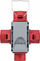 Shpërndarës rryme Brennenstuhl 1081670 Cross Distributor, CEE 400V 32A, IP44, i kuq