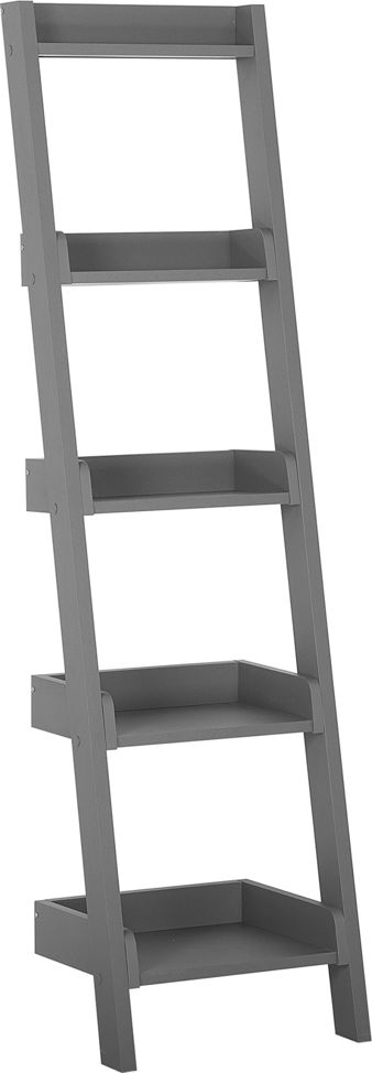 Raft shkallë Beliani MOBILE DUO me 5 nivele, 166 cm, gri