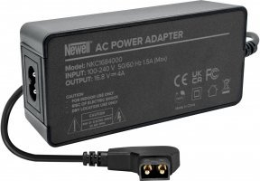 Полнач за батерии Newell D-Tap NL4347, 16.8V 4A, за V-Mount батерии, црн