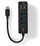 USB hub Nedis, 5 porte, USB-C, 3x USB 3.2 Gen 1, SD & MicroSD