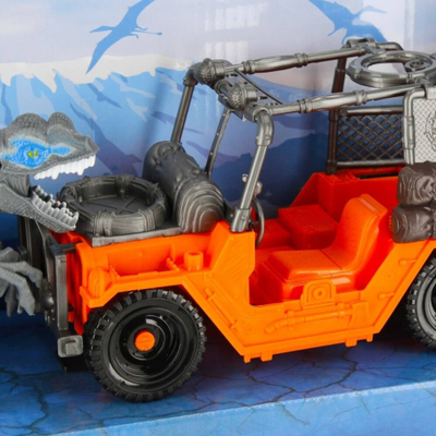 Set lodrash MEGA CREATIVE Dino Park 502635, makinë off road, dinosauri dhe ushtar, shumëngjyrësh
