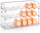 Organizues vezësh për frigorifer Vilde, për 36 kokrra, transparent