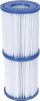 Set Bestway prej 2 fishekësh për filtrimin e pishinës, 10.6x13.6cm