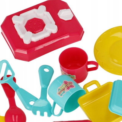 Set loje kuzhine MEGA CREATIVE 526084, ena dhe aksesore kuzhine, shumëngjyrësh