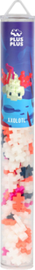 Lodër ndërërtuese Plus Plus Tube, 100 copë, STEM, shumëngjyrëshe