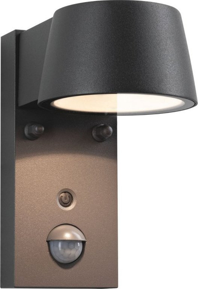 Aplike murale Paulmann Capea LED me sensor lëvizjeje, alumini, anthracite