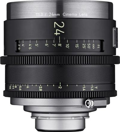 Objektiv kinematografik Samyang XEEN Meister 24mm T1.3, PL mount, Full Frame, i zi