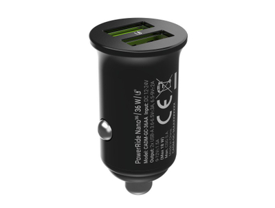 Karikues veture Green Cell GC PowerRide Nano36, 36W, 2x USB A, i zi