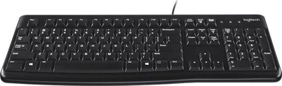 K120 Przewodowa Czarna US (920-002644)