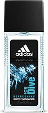 Adidas Ice Dive спреј за тело, 75 ml