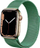 Rrip çeliku Crong Milano Steel për Apple Watch 42/44/45 mm, çelik inox, jeshil