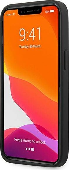 Футрола за телефон Ferrari FESAXHCP13SRE за iPhone 13 mini 5.4\", тврд капак, дизајн Carbon Stripe, црвена