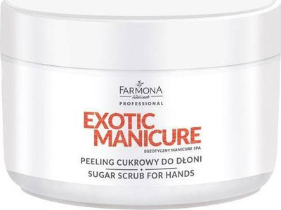 Skrab për duar me sheqer Farmona Exotic Manicure, 300g