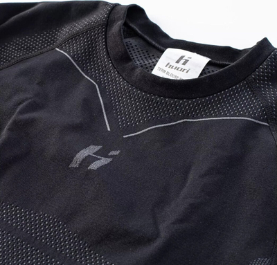 Bluzë termike Huari Blouse M 92800451084, me mëngë t’gjata, për burra, e zezë