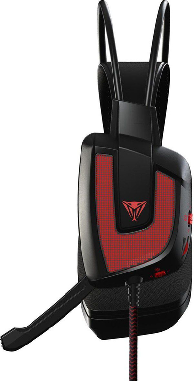 Kufje Patriot Viper V360 Virtual 7.1 (PV3607UMLK), 20000 Hz, 2 m, të kuqe