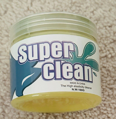 Гел за чистење Super Clean QLM-2011, повеќенаменски, 160g, жолт