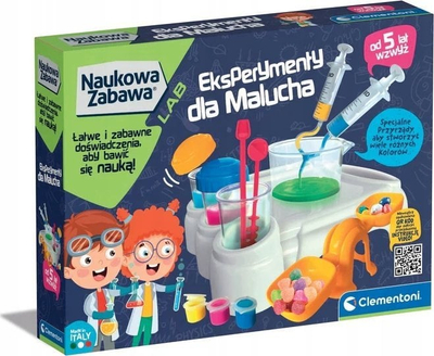 Set eksperimentesh shkencore Clementoni Scientific Experiments for Children, edukativ, për fëmijë