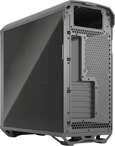 Kasë Fractal Design Torrent TG Light Tint, e hirtë, Full Tower
