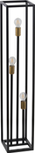 Lampë dyshemeje Sigma Vigo 50249, 3xE27 60W, metal, e zezë