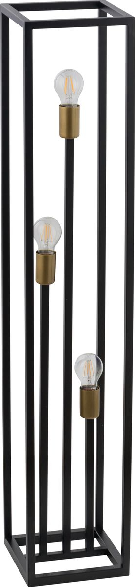 Lampë dyshemeje Sigma Vigo 50249, 3xE27 60W, metal, e zezë