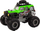 Makina lodër me telekomandë RC Leantoys 17854, shkallë 1:16, off-road, e gjelbër