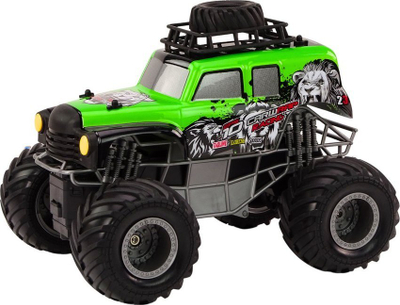 Makina lodër me telekomandë RC Leantoys 17854, shkallë 1:16, off-road, e gjelbër