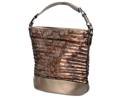 Çantë dore Lecharme 10008400, ngjyrë bronzi