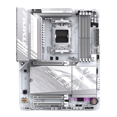 Pлоча Gigabyte B850 A Elite WF7 Ice, AMD AM5, DDR5, HDMI