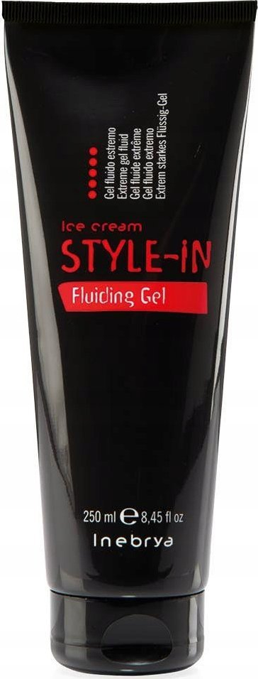 Xhel flokësh Inebrya Fluiding Gel, për krehje e formim, 250 ml
