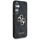 Kapak telefoni Guess GUHCS25S4GMGGR për Samsung S25, PU, logo e madhe, i zi