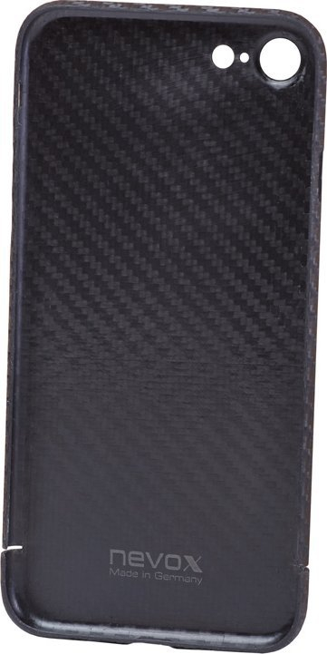 Mbulesë mbrojtëse Nevox CarbonSeries Magnet për iPhone 12 / 12 Pro 6.1", efekt karboni, e zezë