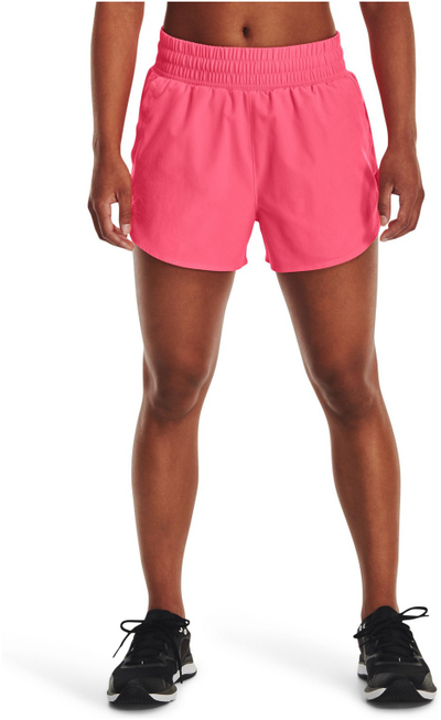 Кратки панталони Under Armour Armour Flex Woven, за теретана, за жени, розови