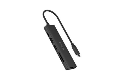 Docking station A4Tech DST-60C, Type-C, HDMI 4K 60Hz, 6 porta, i zi
