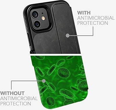 Mbulesë-portofol Tech21 Evo për iPhone 12 / 12 Pro, me xhepa për karta, e zezë