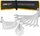 Set çelësa kombinim JCB 5261P36, 6-36 mm, 25 copë, ngjyrë argjendtë