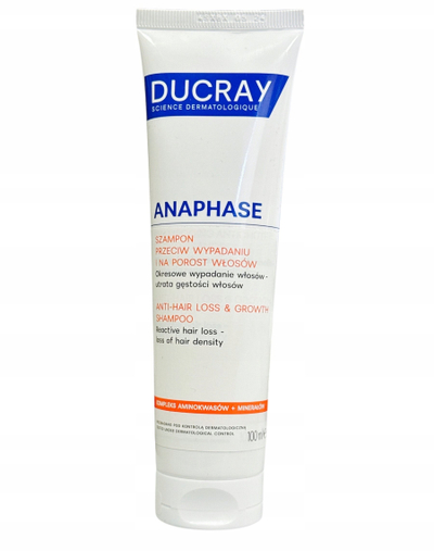 Shampo kundër rënies së flokëve Ducray Anaphase, 100ml, për flokë të holluar