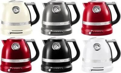 Çajnik elektrik KitchenAid 5KEK1522EOB, 1.5L, 2400W, i zi