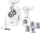 Bluarëse mishi Bosch MFW3X10B, 2.5kg / min, 2000W, e bardhë